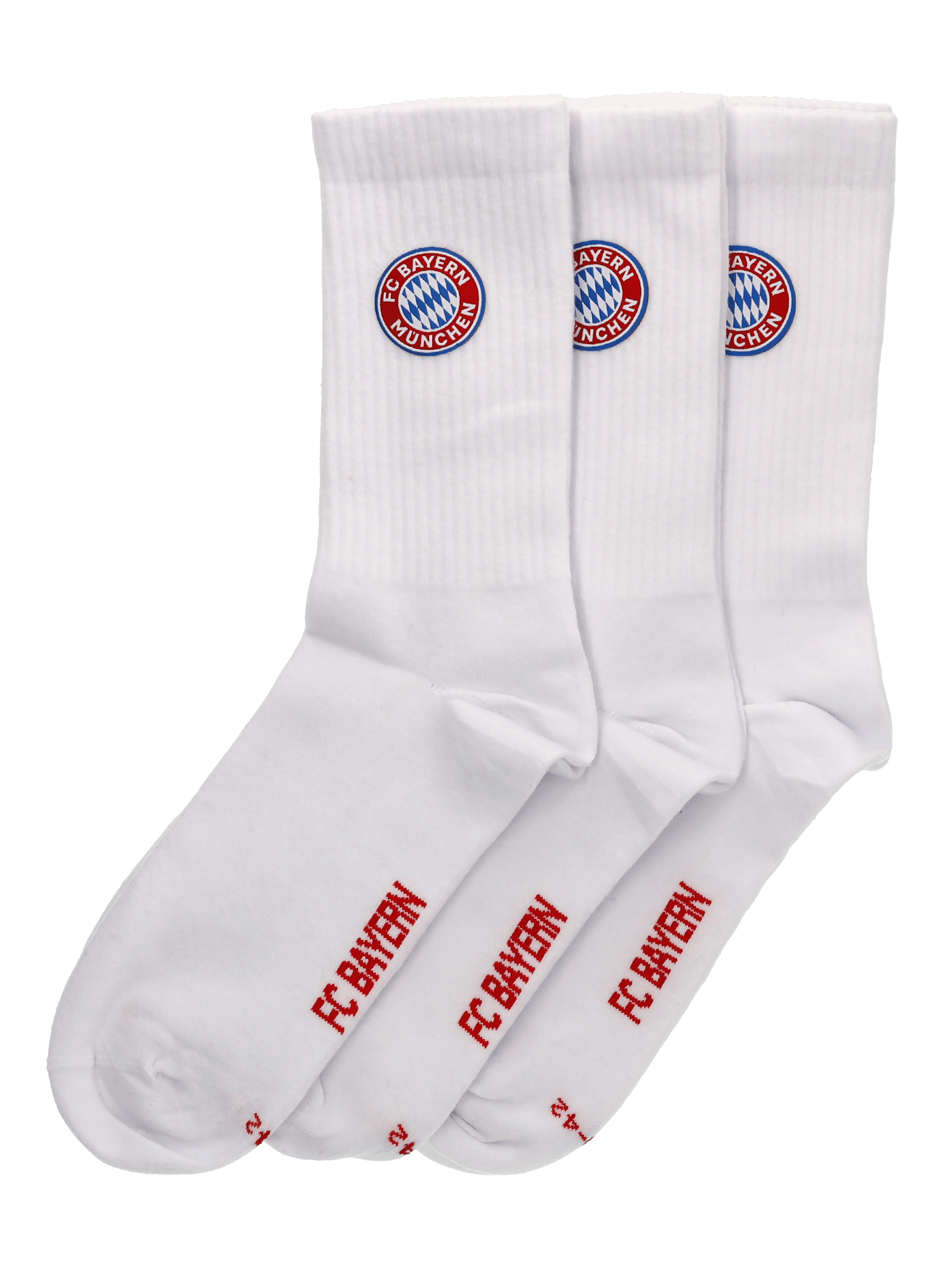 Unisex Crew socks set of 3 Official FC Bayern Munich Store