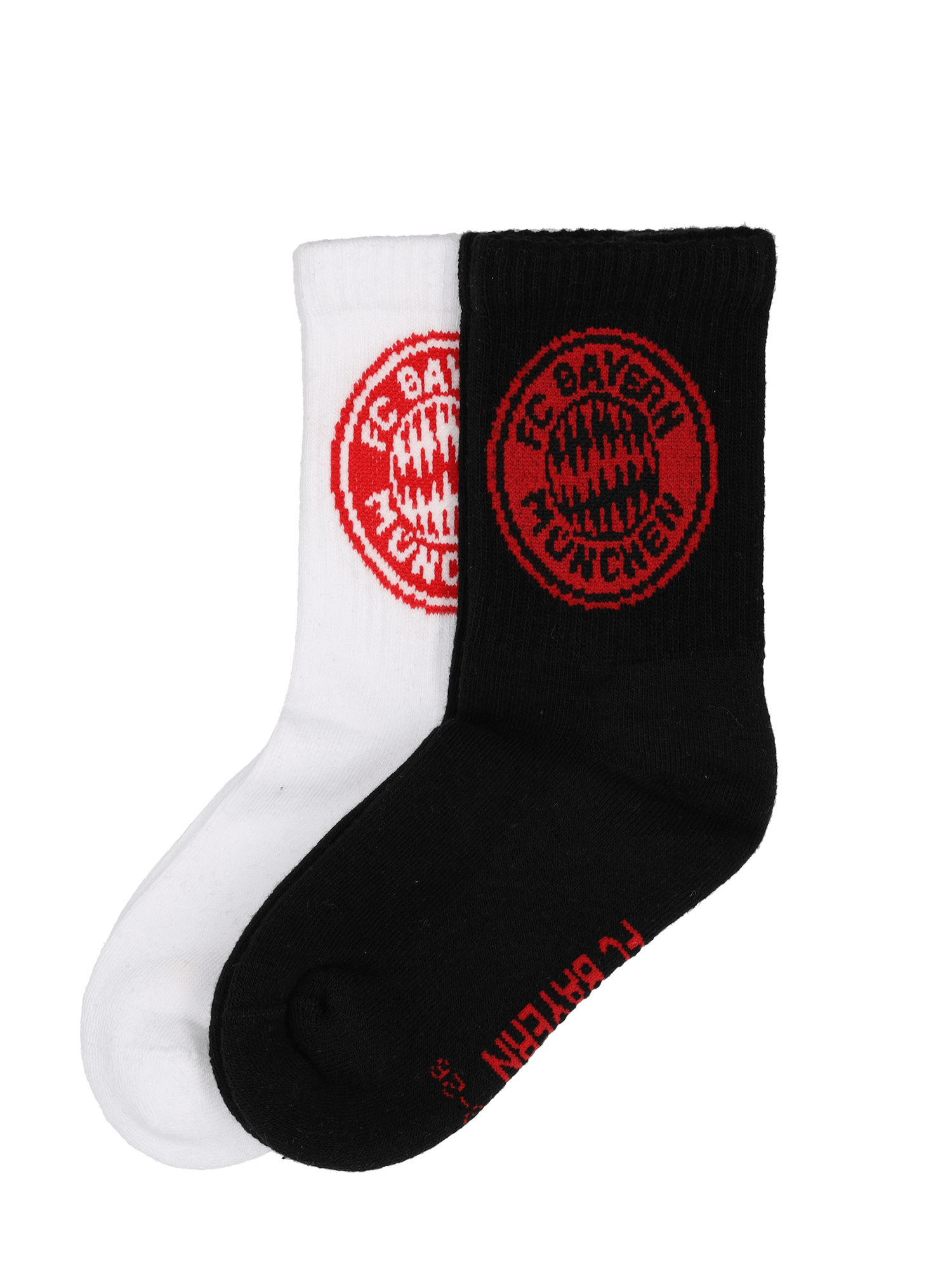 Kids Sports socks set of 2 multicoloured Official FC Bayern Munich Store