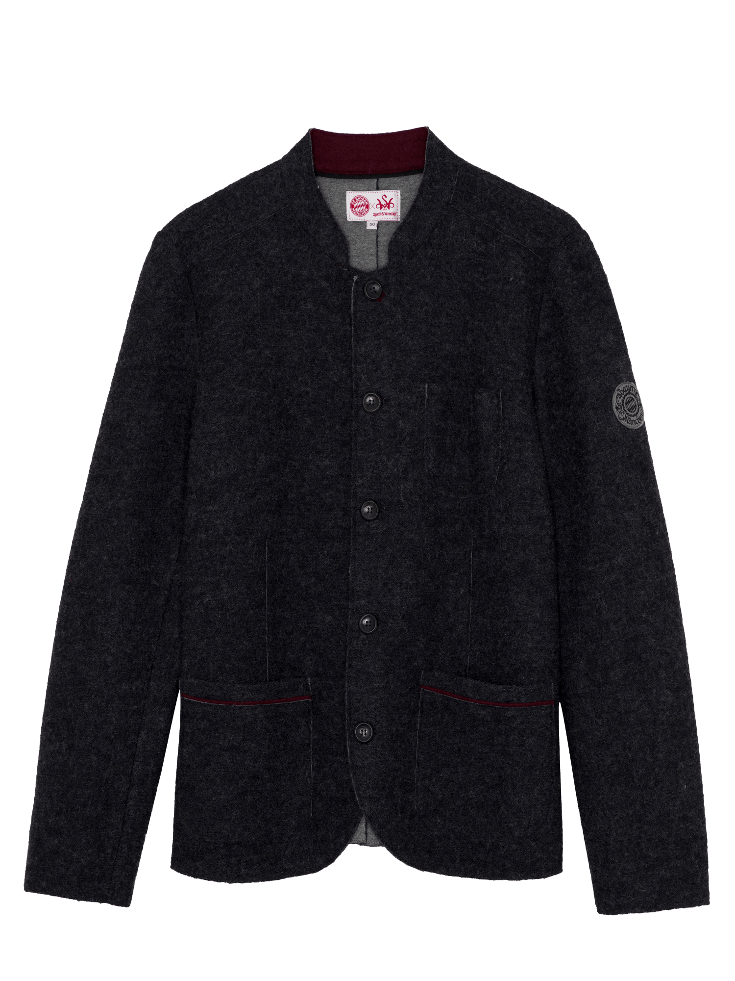 Men Traditional jacket grey | Official FC Bayern Munich Store