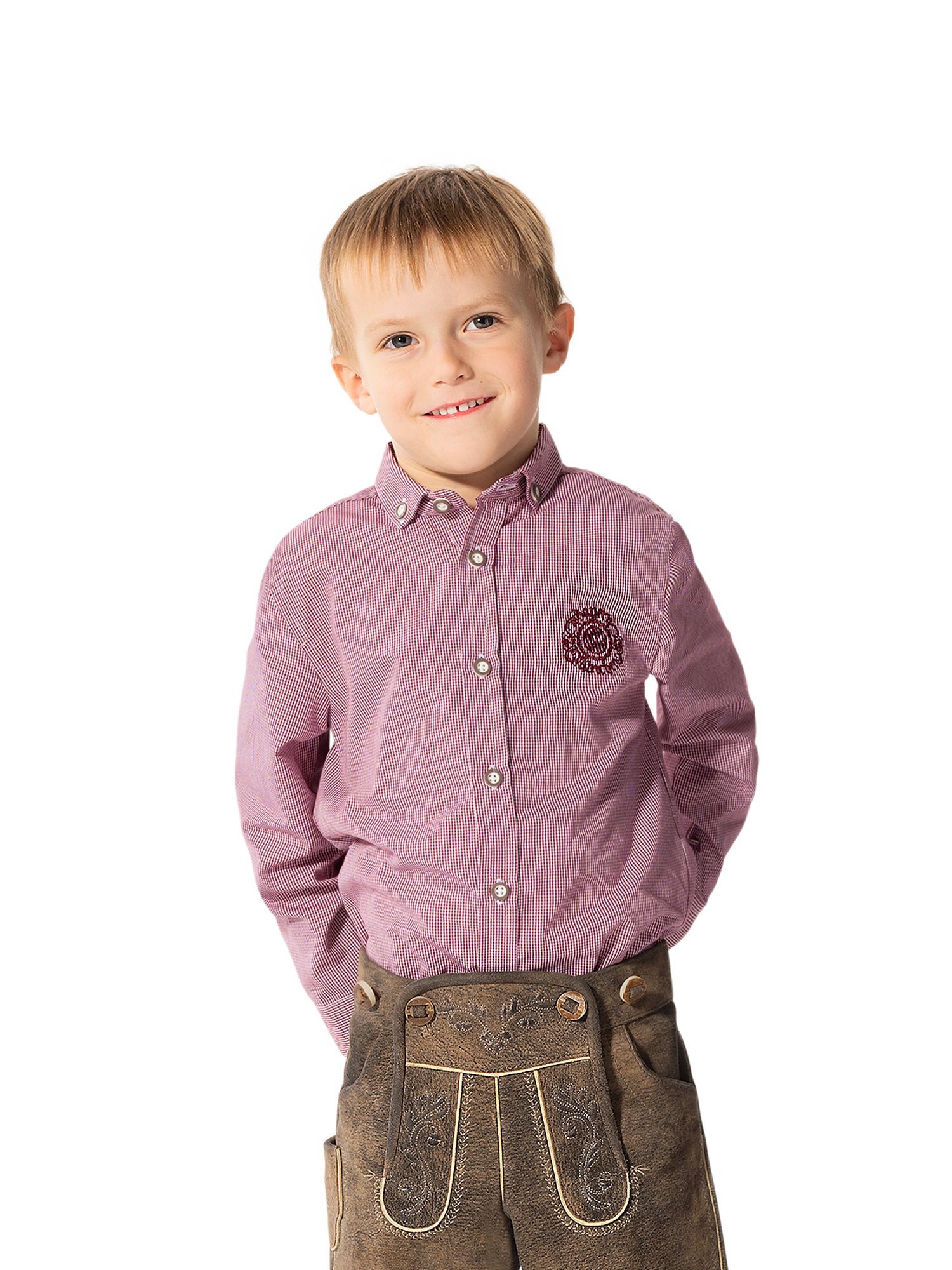 Enfants Chemise bavaroise rouge blanc FC Bayern Munich Boutique
