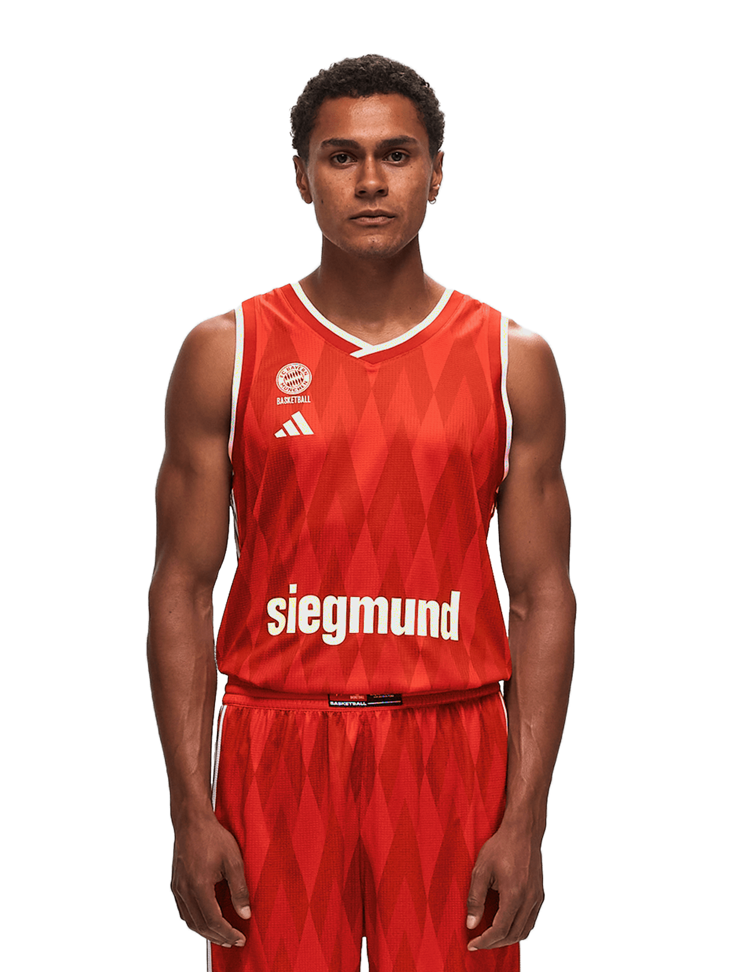 Men Basketball Authentic Jersey Home 24 25 red Official FC Bayern Munich Store