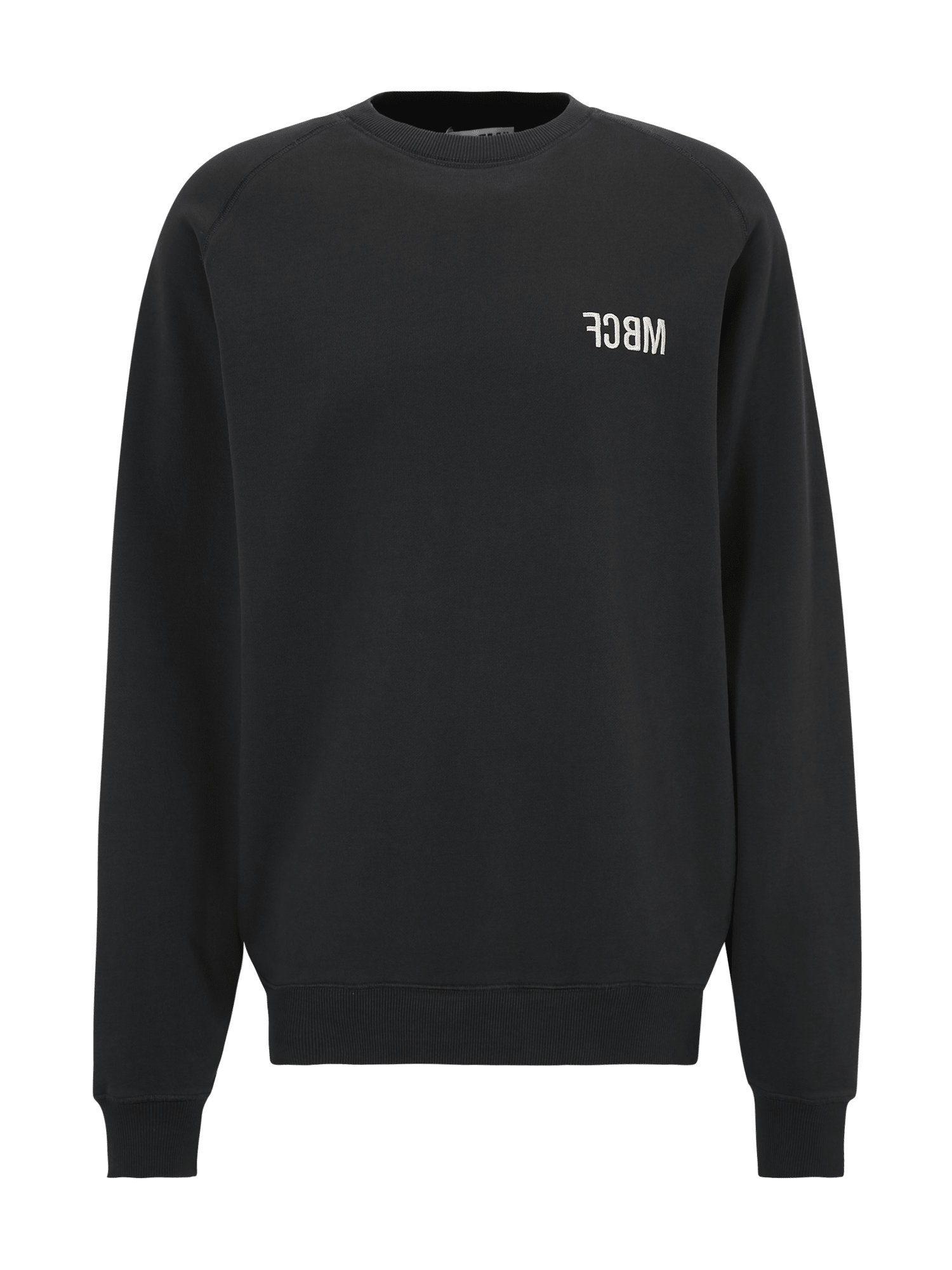 FC Bayern München Sweatjacke Grau-Melange - Emblem Langarm Mit Reißverschluss