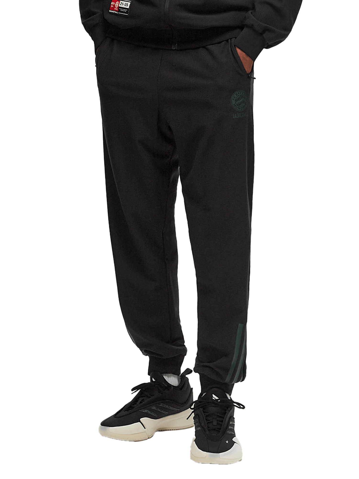 Men Basketball Training Pants LFSTLR Garden black Official FC Bayern Munich Store