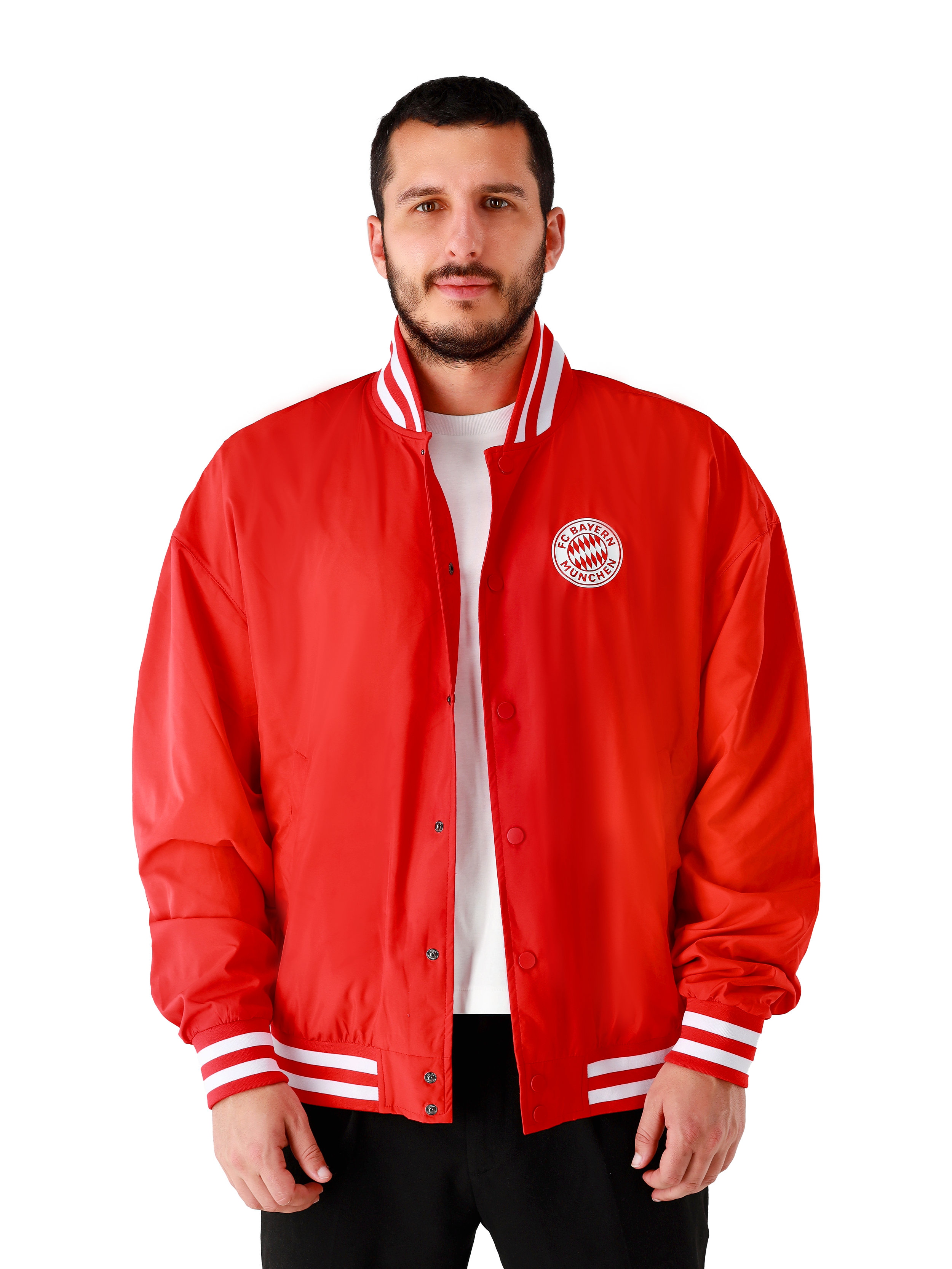 Hommes Veste de college Classic rouge Official FC Bayern Munich Store
