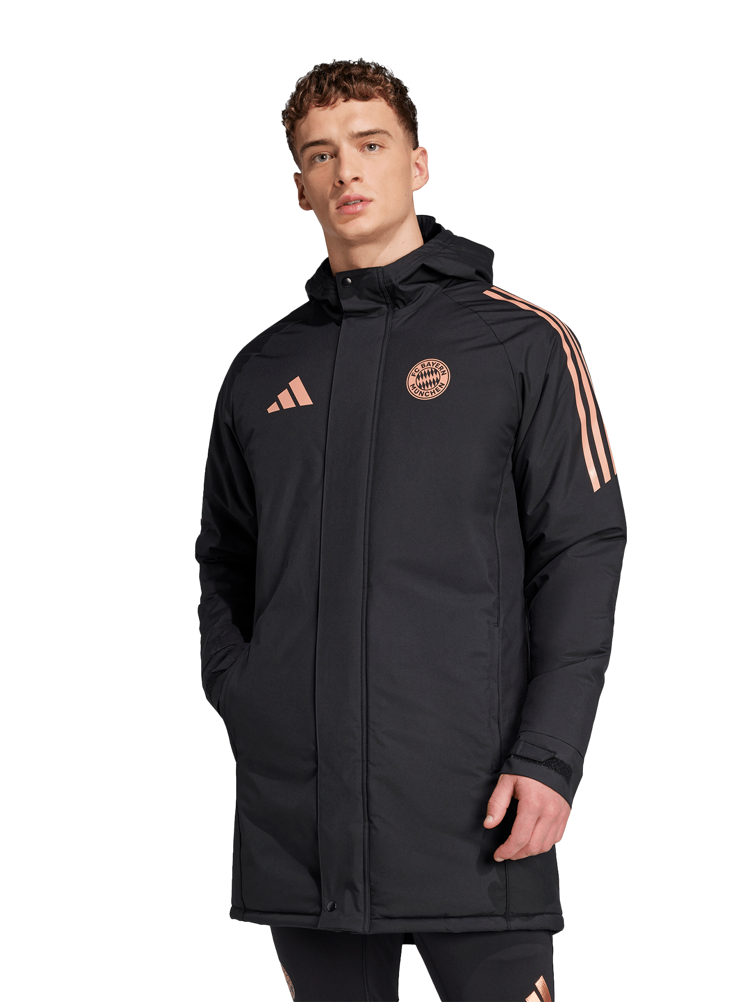 Adidas teamline stadium jacket store