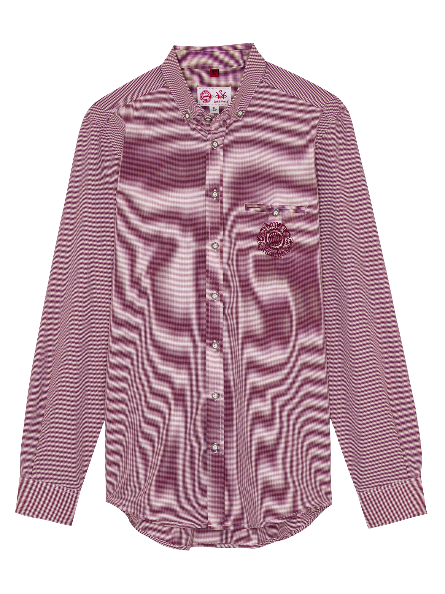 Men Traditional Shirt red/white | Official FC Bayern Munich Store