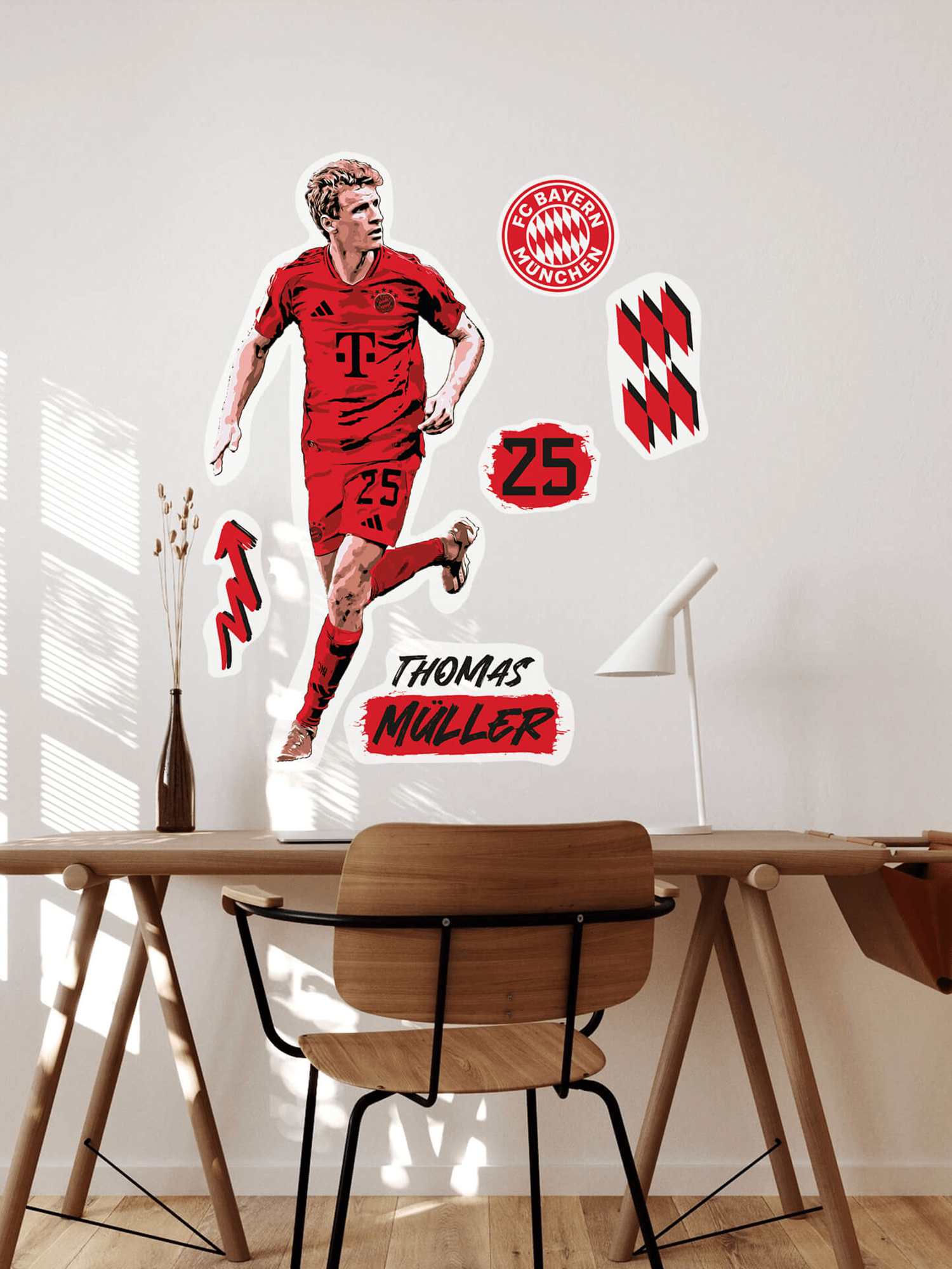 Fc Bayern Wandtattoo