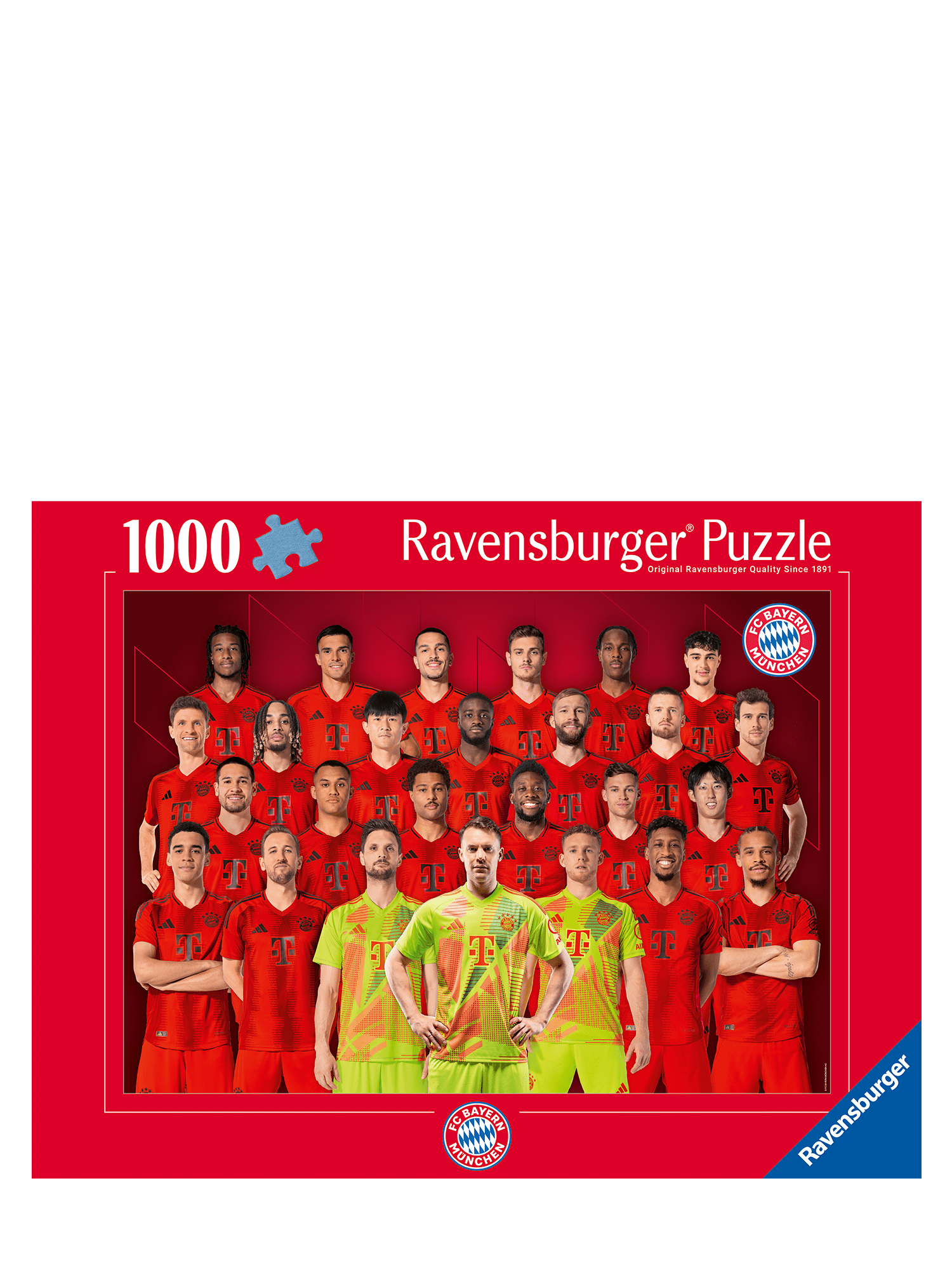 Puzzle Team 2024-25 1000 Teile | Official FC Bayern Munich Store