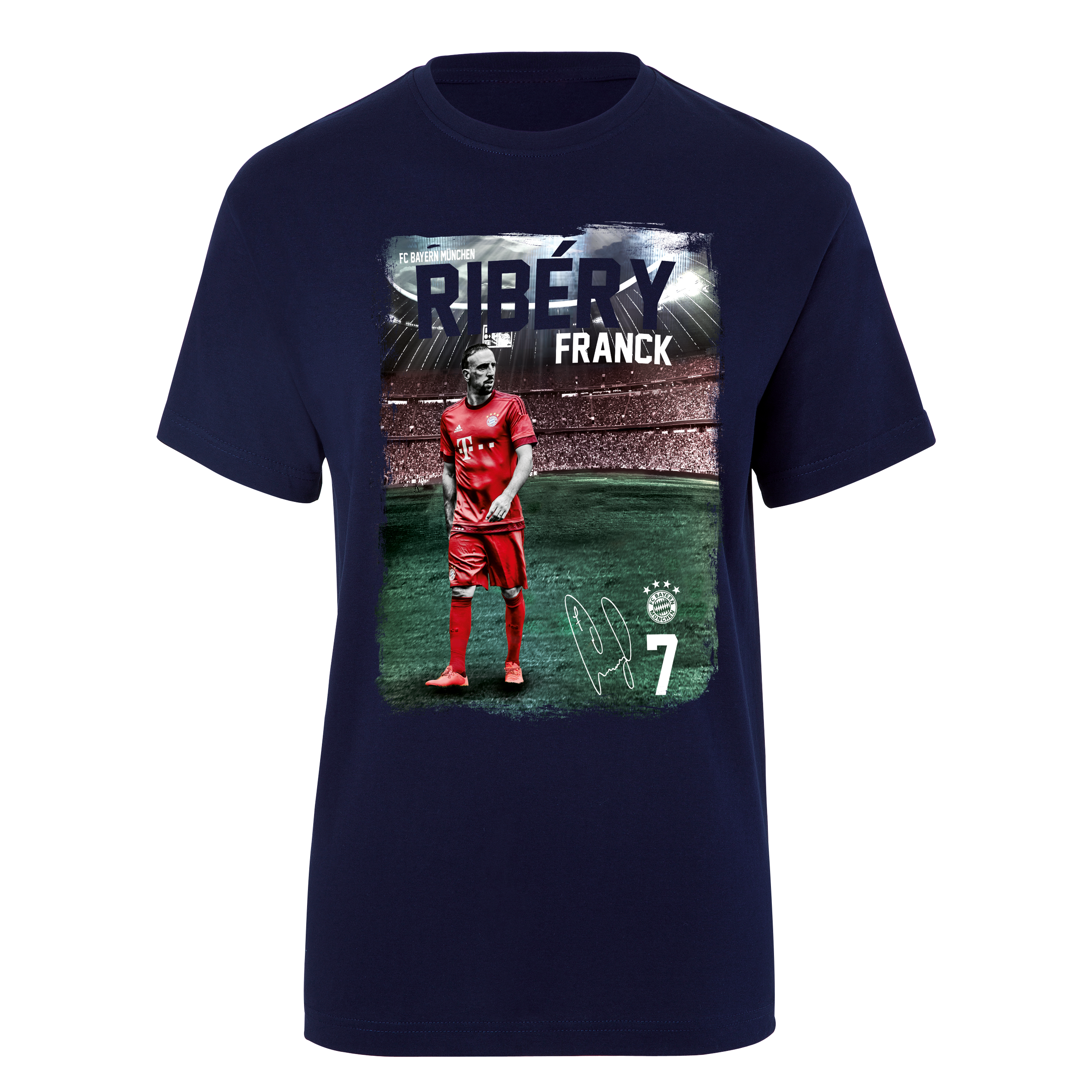 3XL S FC Bayern München T Shirt Ribery Gr