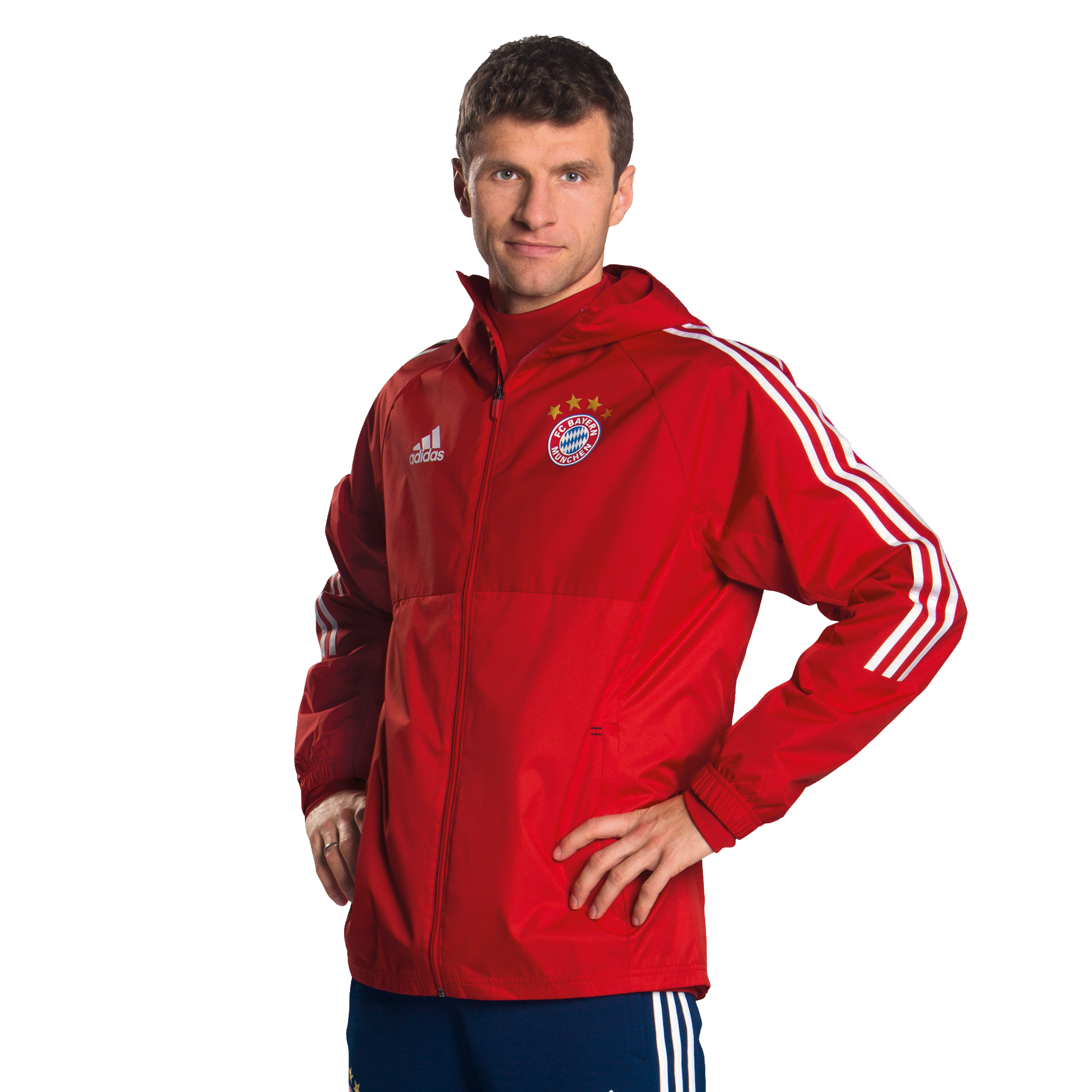 red adidas waterproof jacket