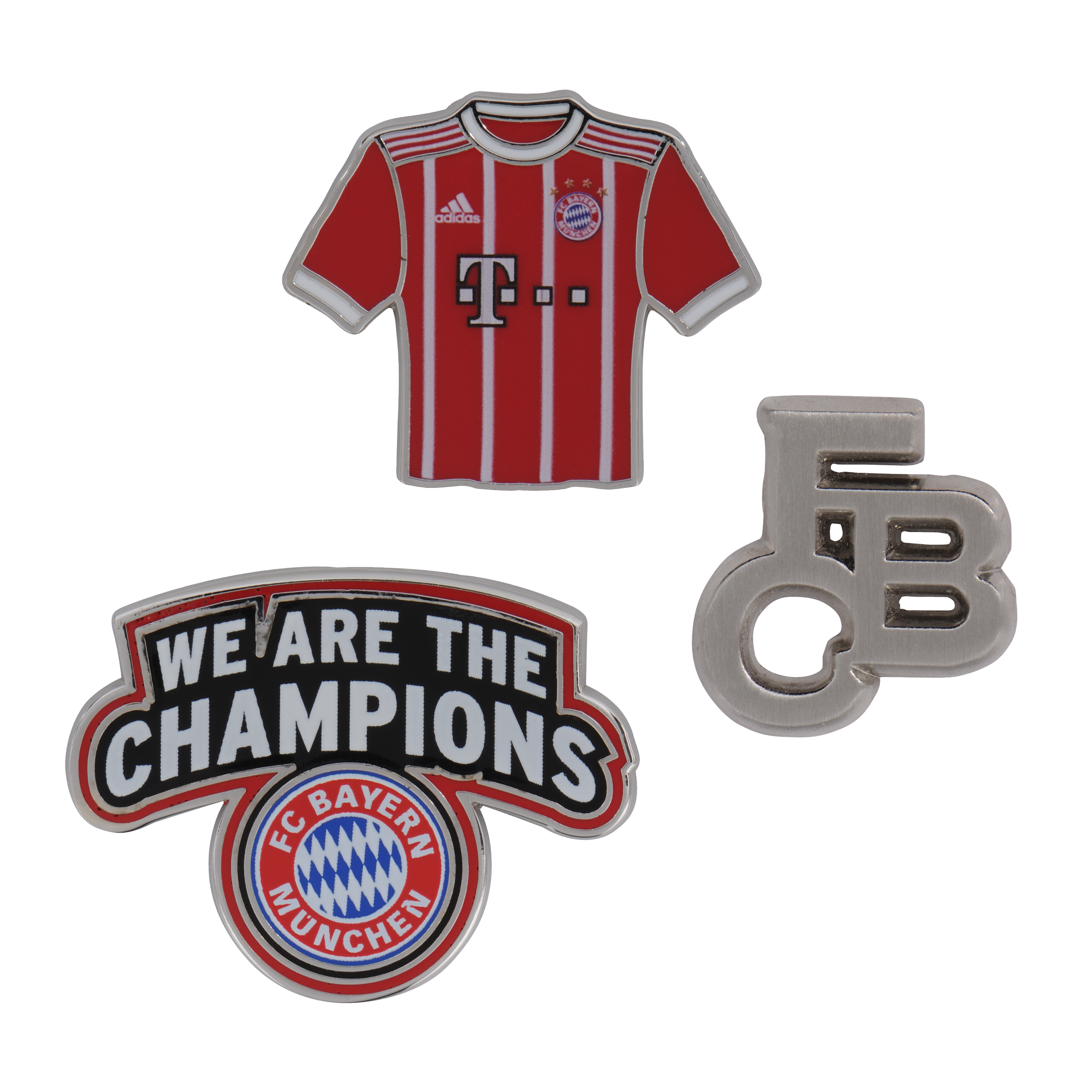 Pin 2er Set Logo FC Bayern München 25883