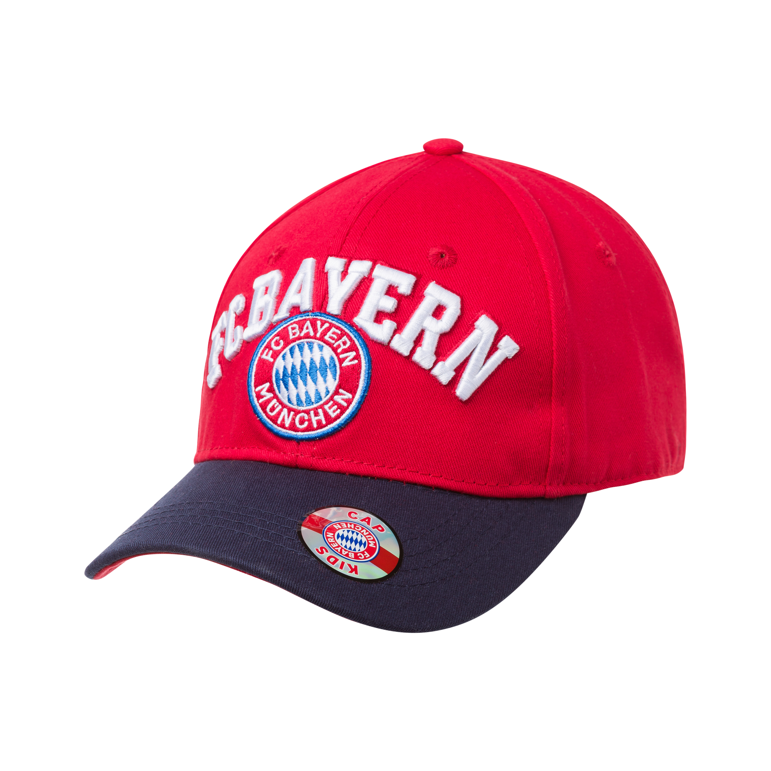 kids red baseball cap