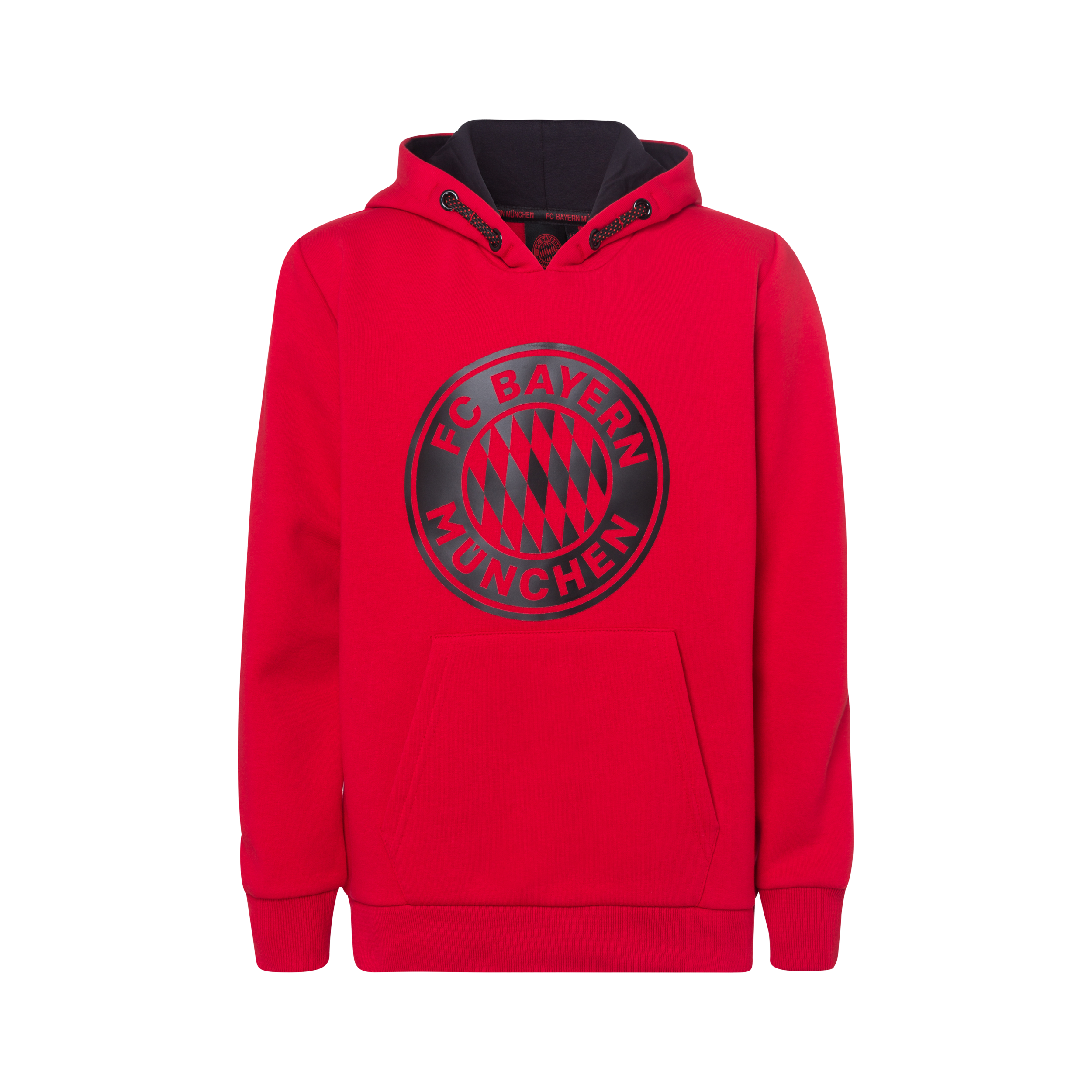 red and black hoodie