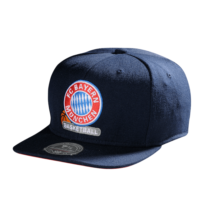 Basketball Baseballcap Blue Rf Mitchell Ness Official Fc Bayern Munich Store