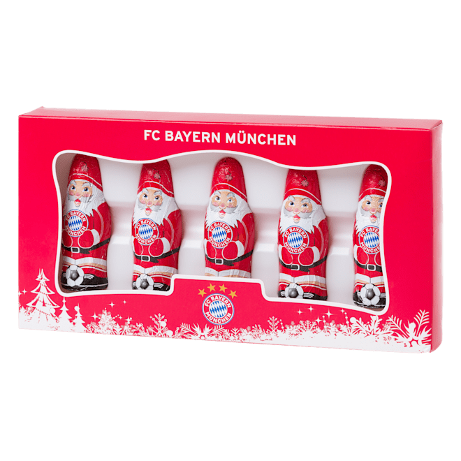 Mini Chocolate-Santa Set of 5 Mini Chocolate-Santa Set of 5