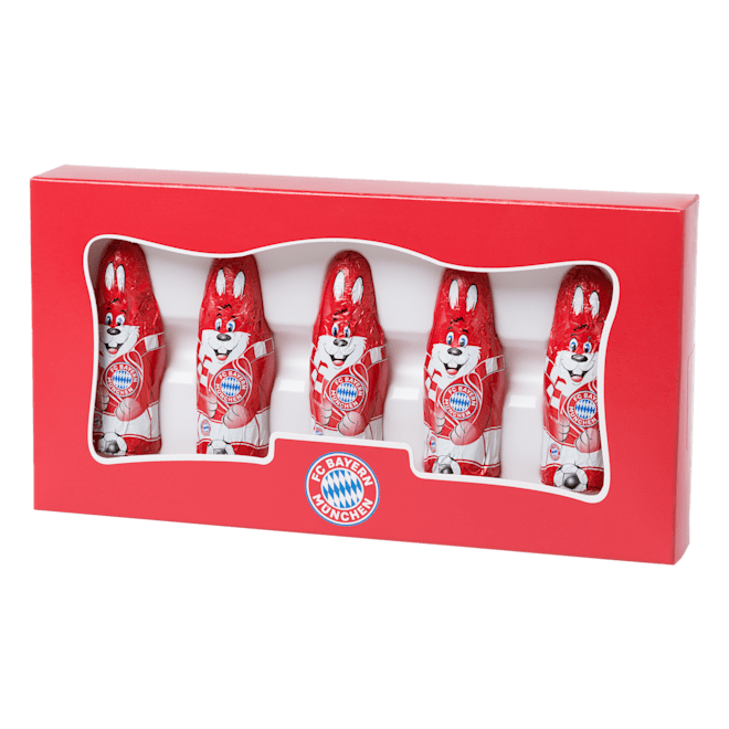 Mini Chocolate Easter-Bunnies Set of 5 Mini Chocolate Easter-Bunnies Set of 5