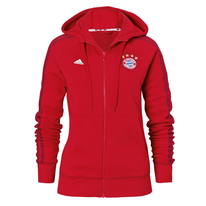 Lifestyle Ladies' Hoodie Jacket | Tienda oficial del FC Zip Hoodie Lady Cashmere | Tienda oficial del FC Bayern Múnich