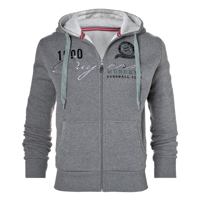Zip Up Hoodie Rekordmeister Official Fc Bayern Munich Store