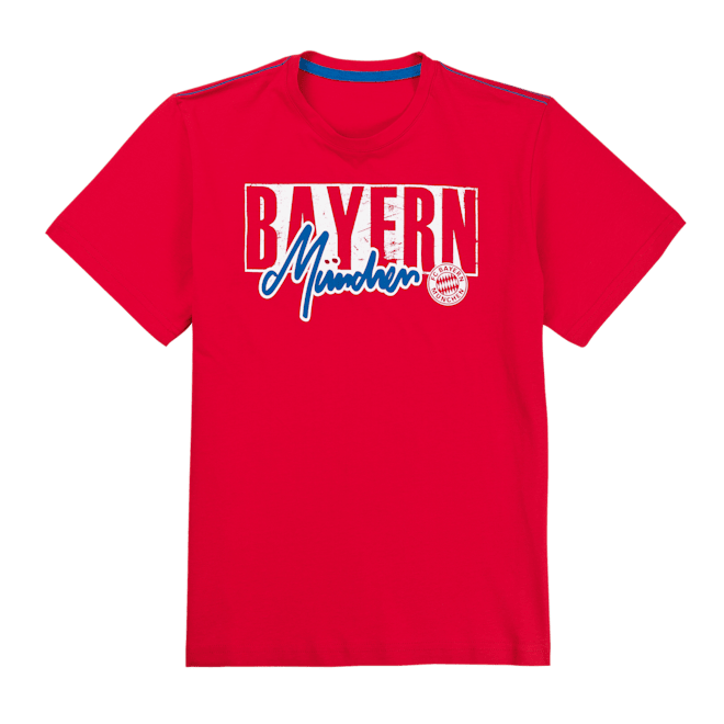 Fc Bayern T-Shirt Kinder Fc Bayern T-Shirt Kinder