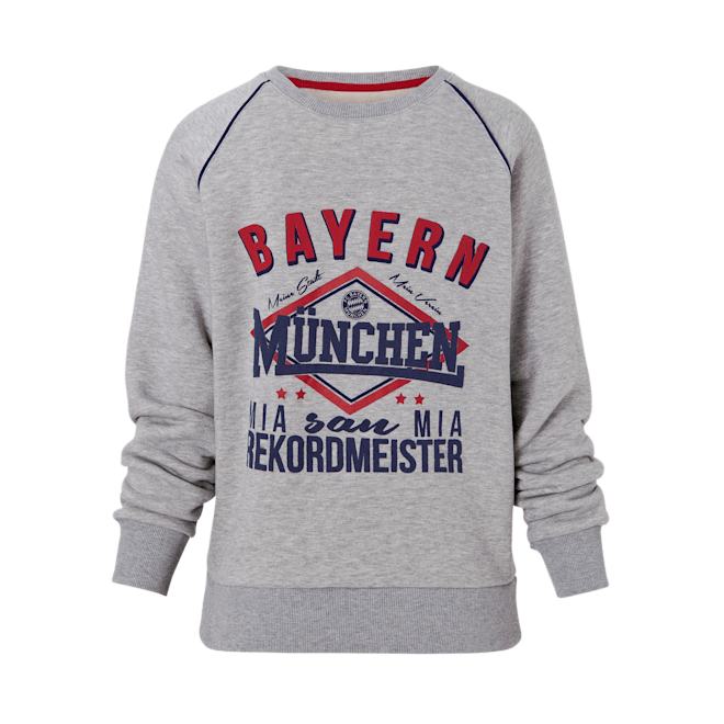 Kinder Sweatshirt Bayern Munchen Offizieller Fc Bayern Fanshop