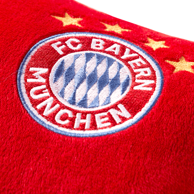 Nikkikissen 40x25 Cm Rot Mia San Mia Vom Fc Bayern Munchen Fcb Fanartikel 20623