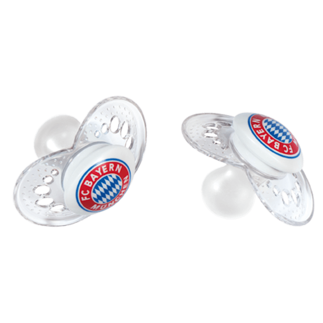 FC Bayern M/ünchen Schnuller 2er Set 6-16 Monate
