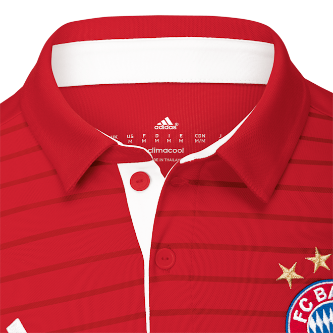 Fc Bayern Shirt Home 16 17 Official Fc Bayern Munich Store