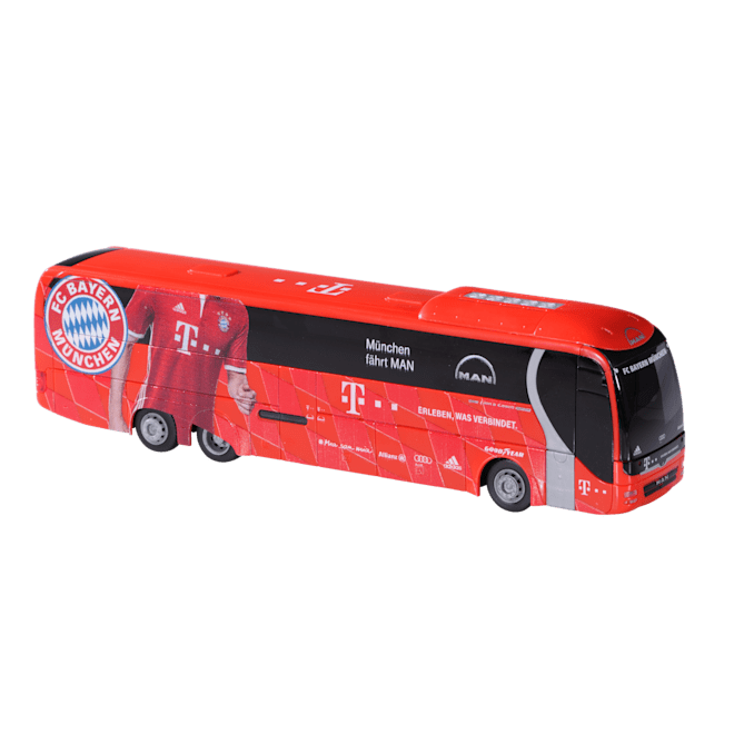 Teambus 201617 (1:87) | Offizieller FC Bayern Fanshop Spielzeug Bus 1:43 | Offizieller FC Bayern Fanshop