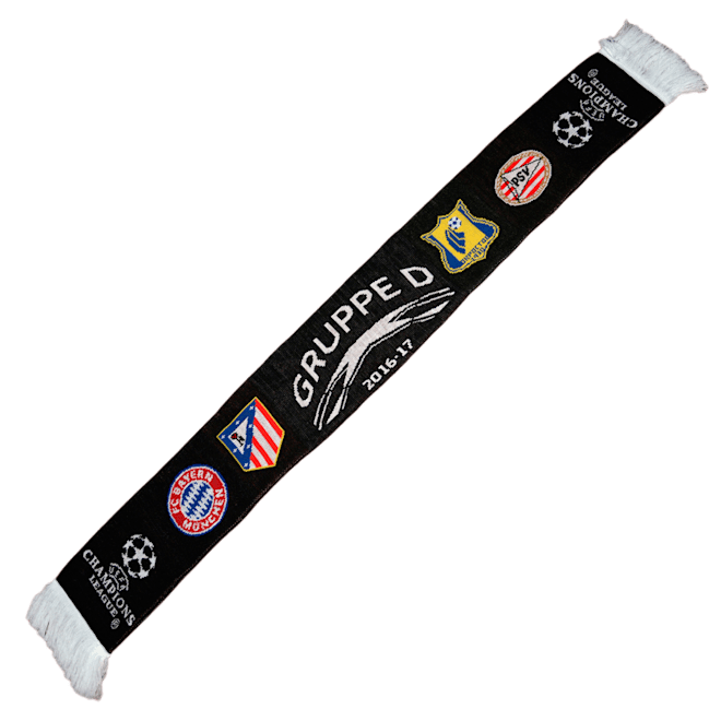 Scarf Cl Group Stage 16 17 Official Fc Bayern Munich Store