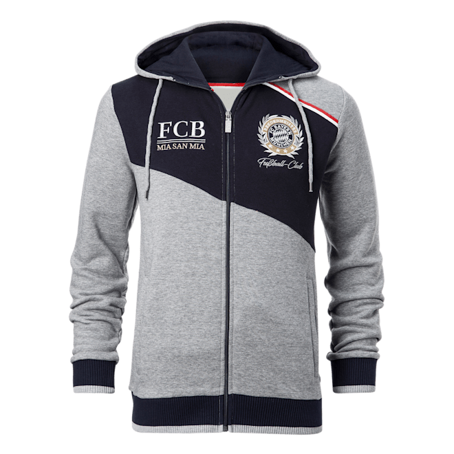 Zip Hoodie Rekordmeister Official Fc Bayern Munich Store