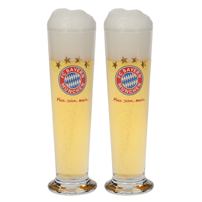 Juego de dos vasos para cerveza Pilsen Juego de dos vasos para cerveza Pilsen