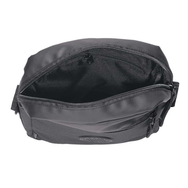 Mochila Bandolera Pequena Color Negro Con Escudo Tienda Oficial Del Fc Bayern Munich