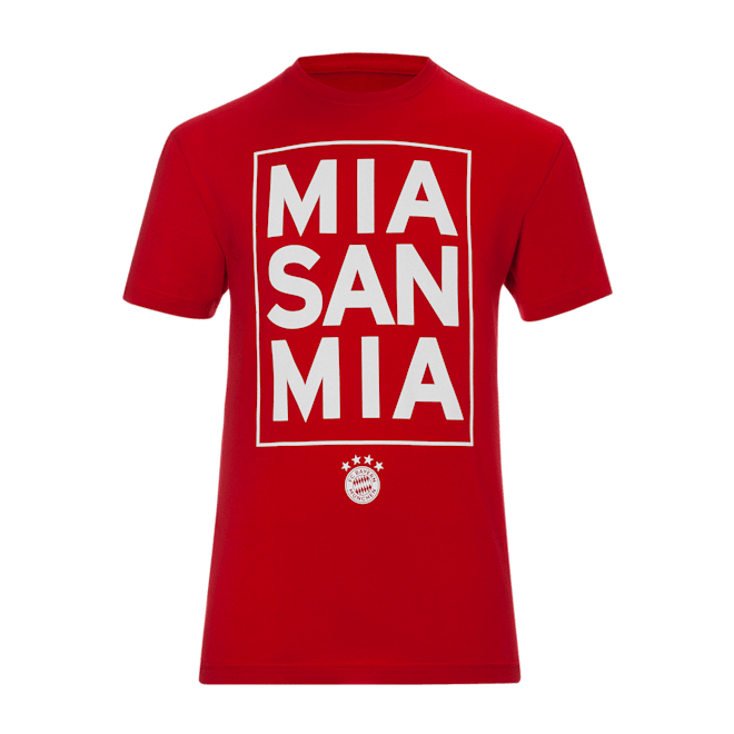 T Shirt Mia San Mia Official Fc Bayern Munich Store