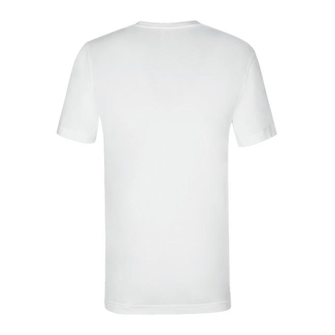 white basketball t shirt
