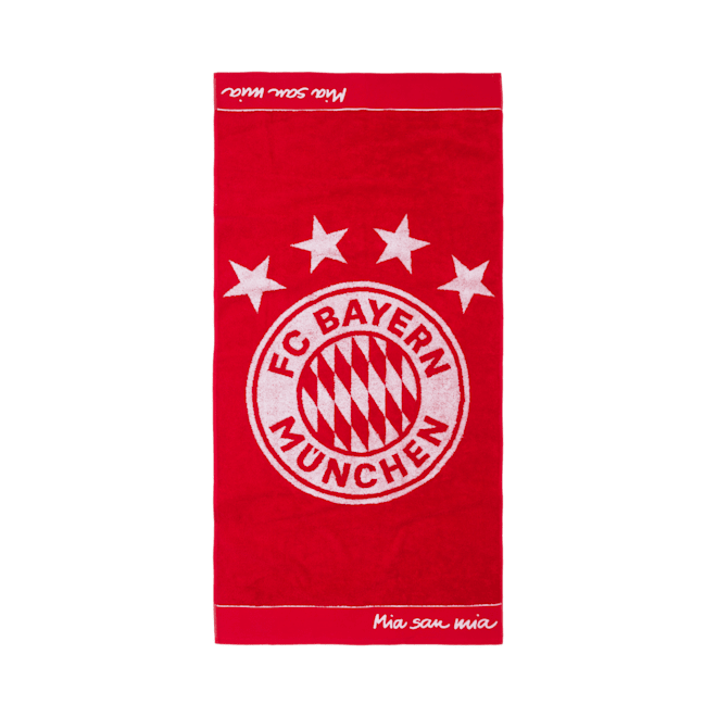 FC Bayern München Waschhandschuh rot/weiß FC Bayern München Waschhandschuh rot/weiß