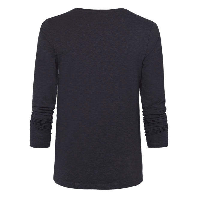 Camiseta de manga larga de señora escudo purpurina Camiseta de manga larga de señora escudo purpurina