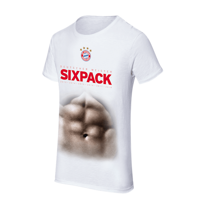 T-Shirt Deutscher Meister Six Pack 2018 | Offizieller FC ...