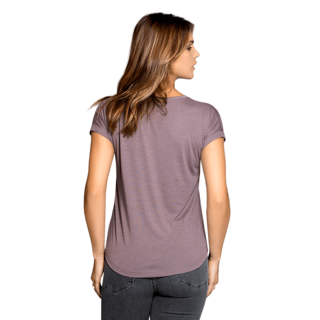 Womens T-Shirt BYRN Taupe Womens T-Shirt BYRN Taupe