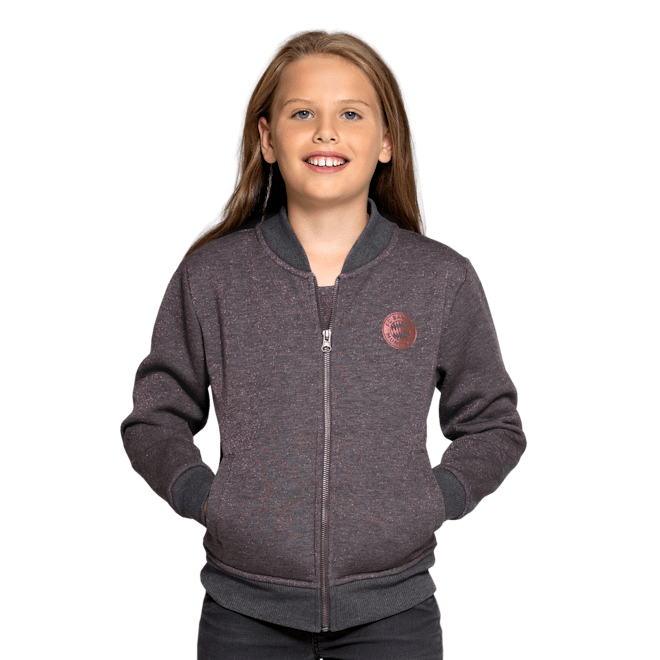Chaqueta sudadera corazón para niña Chaqueta sudadera corazón para niña