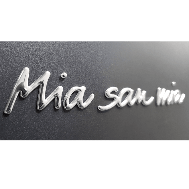 Car Sticker Chromflex Mia San Mia Car Sticker Chromflex Mia San Mia