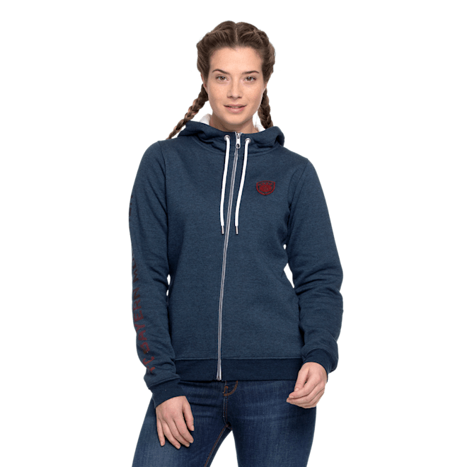 Damen Kapuzenjacke Badge Damen Kapuzenjacke Badge