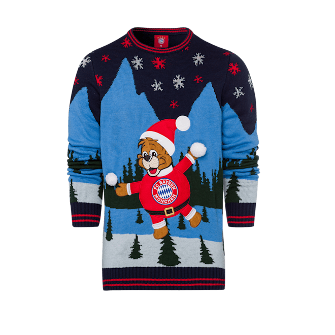 Kid S Christmas Sweater Official Fc Bayern Munich Store