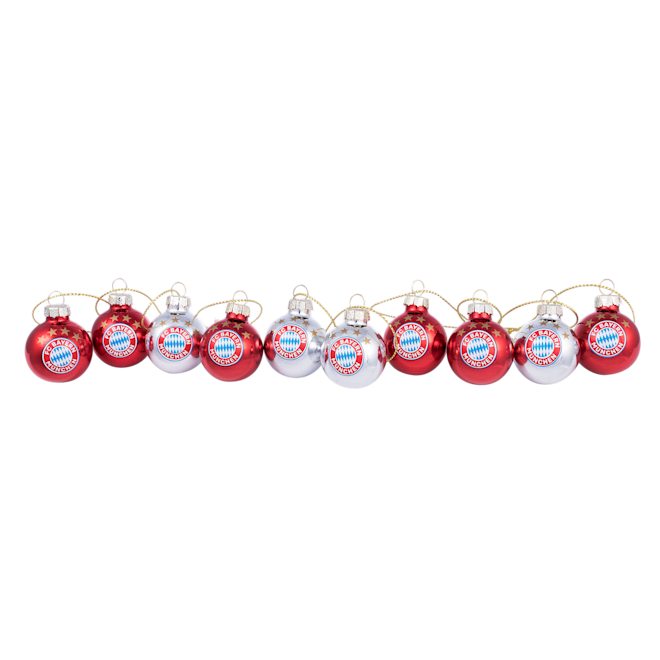 Christmas Baubles 3 cm, Set of 10 Christmas Baubles 3 cm, Set of 10