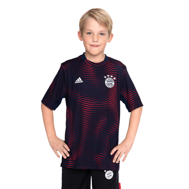 Adidas Kinder Pre Match Shirt Offizieller Fc Bayern Fanshop