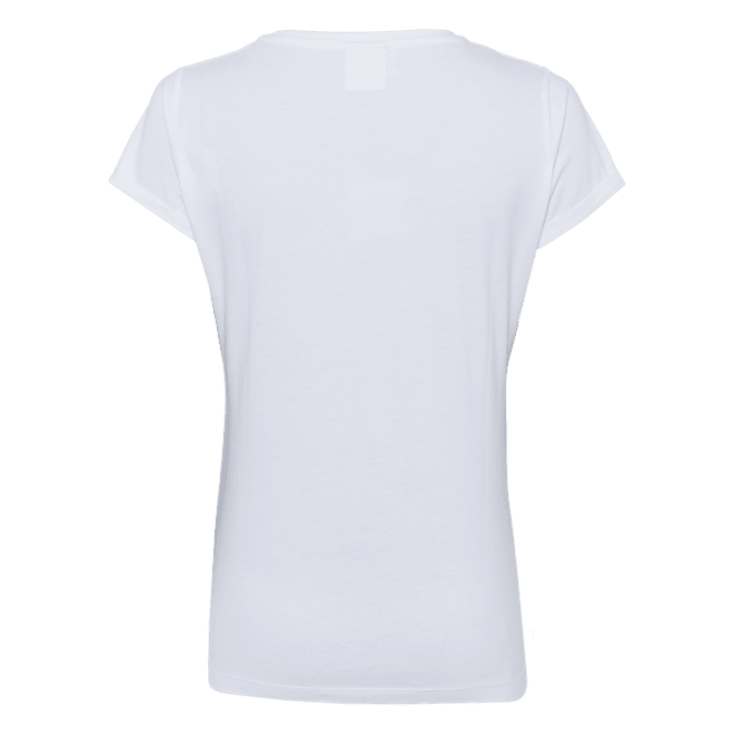 white round neck polo