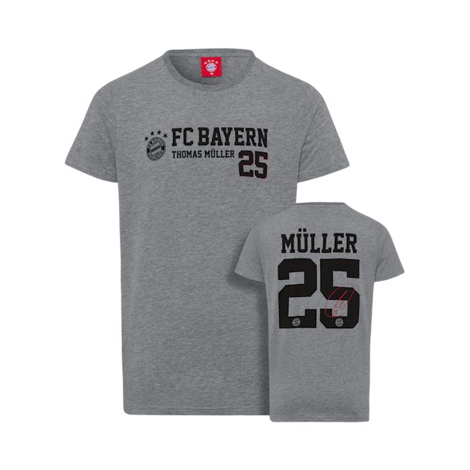 Children S T Shirt Muller Official Fc Bayern Munich Store