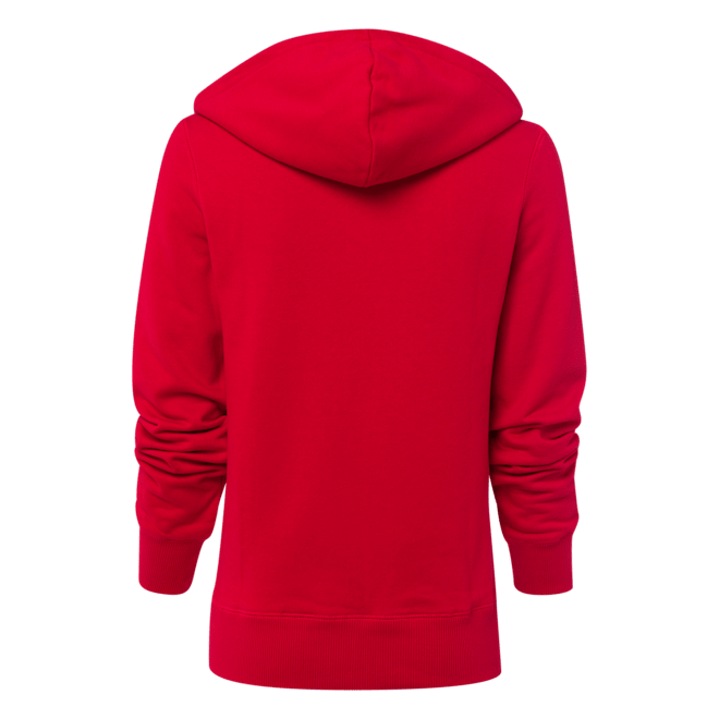 Sudadera con capucha Dama Logotipo Brillante rojo Sudadera con capucha Dama Logotipo Brillante rojo