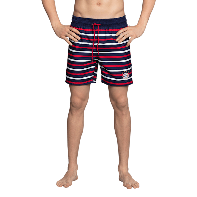 Striped Swimming Shorts Striped Swimming Shorts