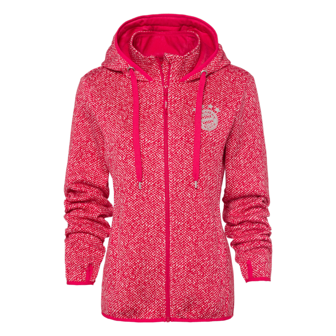 Ladies knitted fleece jacket Ladies knitted fleece jacket