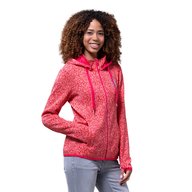 Ladies knitted fleece jacket Ladies knitted fleece jacket